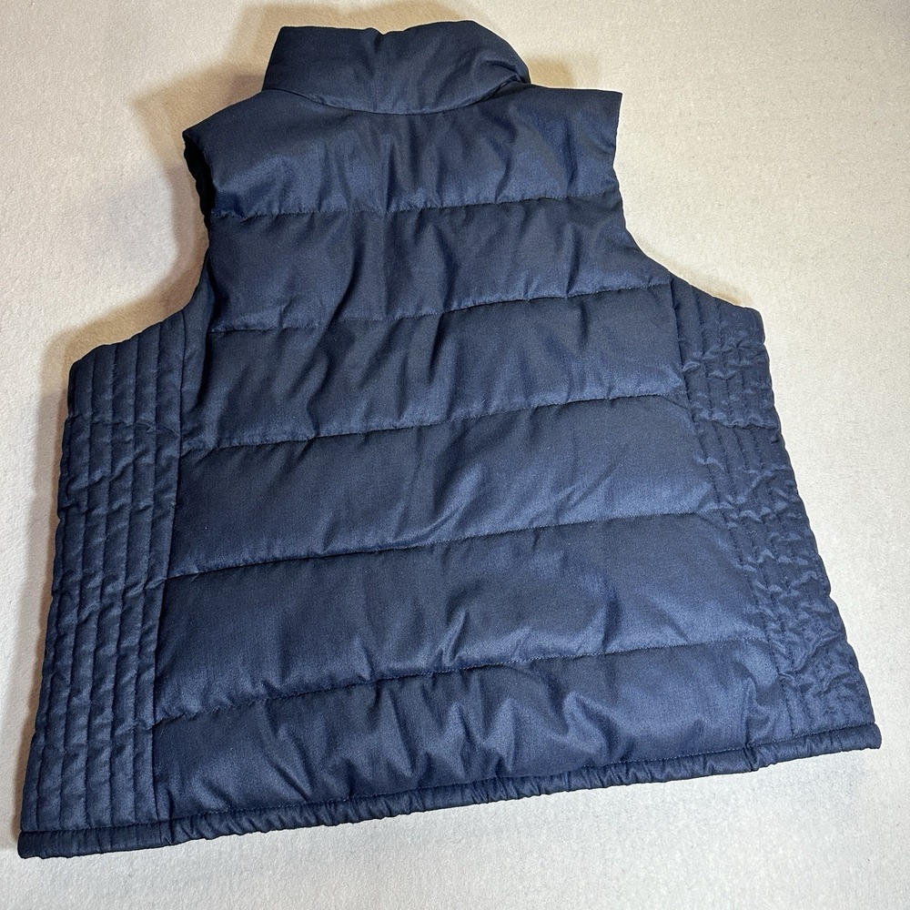 Old Navy Puffer Vest Womens XXL Blue Sleeveless Zip Front Quilted - Picture 9 of 9